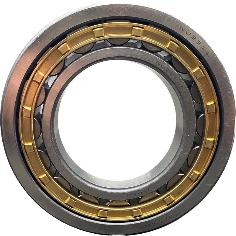 Single Double Row Cylindrical Roller Bearings N310 NJ310 NU310 Lube Brass Cages Transmission Gears Machinery Featuring NUP310