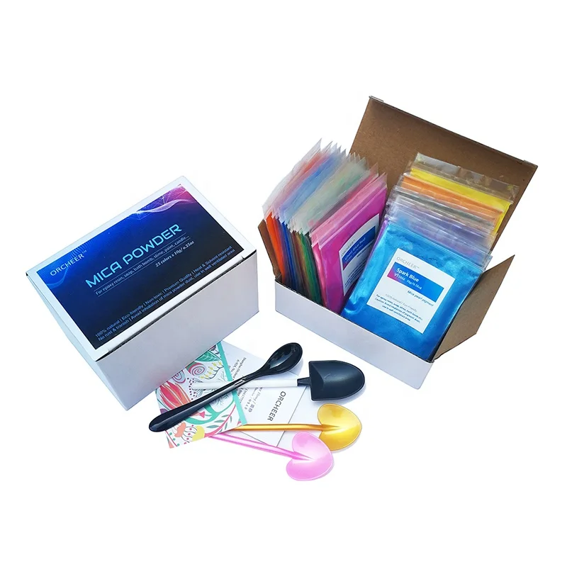 
56 colors mica pearl pigment powder for Epoxy Resin, soap, bath bomb, eye shadow, nail gel 10g/color 