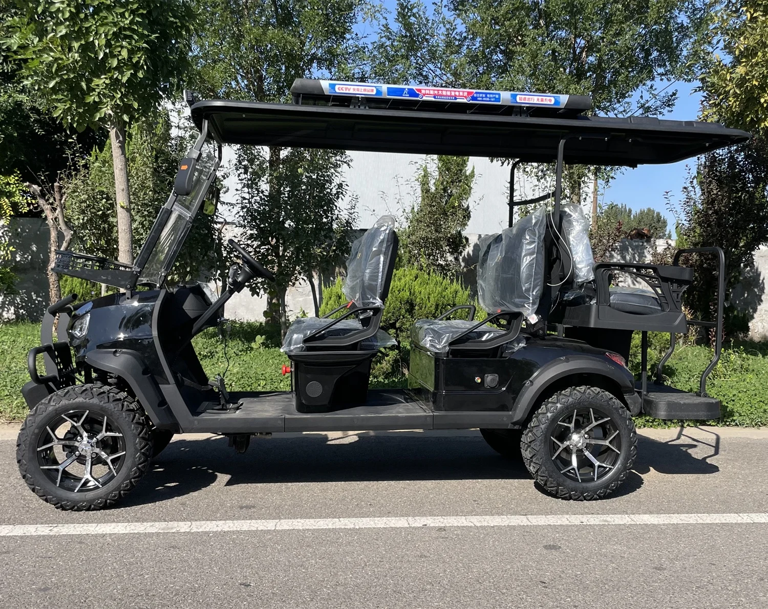 Customized Professional Design Mini Electric Golf Cart 2+2 Seats New Condition Club Car EEC Certified 8 Buggy Sightseeing
