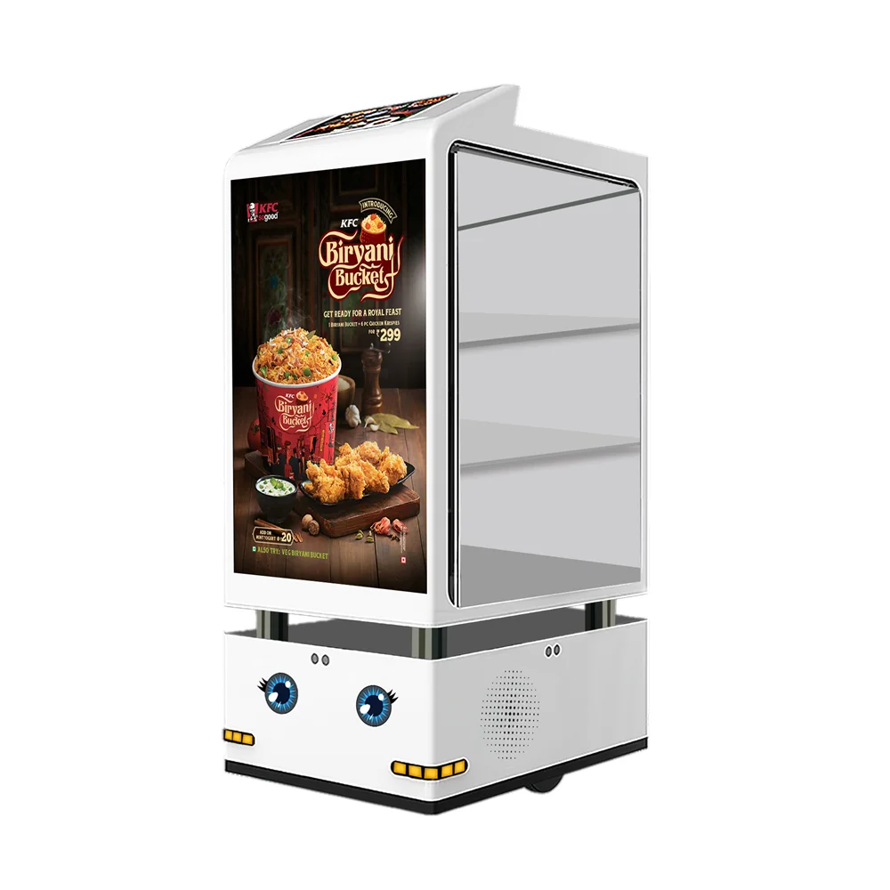 
Csjbot Dish Recycle Restaurant Service Trolley Food Delivery Robot 