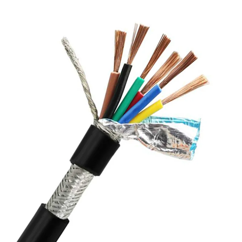 UL2851 Awm многоядерный медный провод 20AWG ПВХ Куртка 3 ядра 4 ядра электрический экранированный кабель