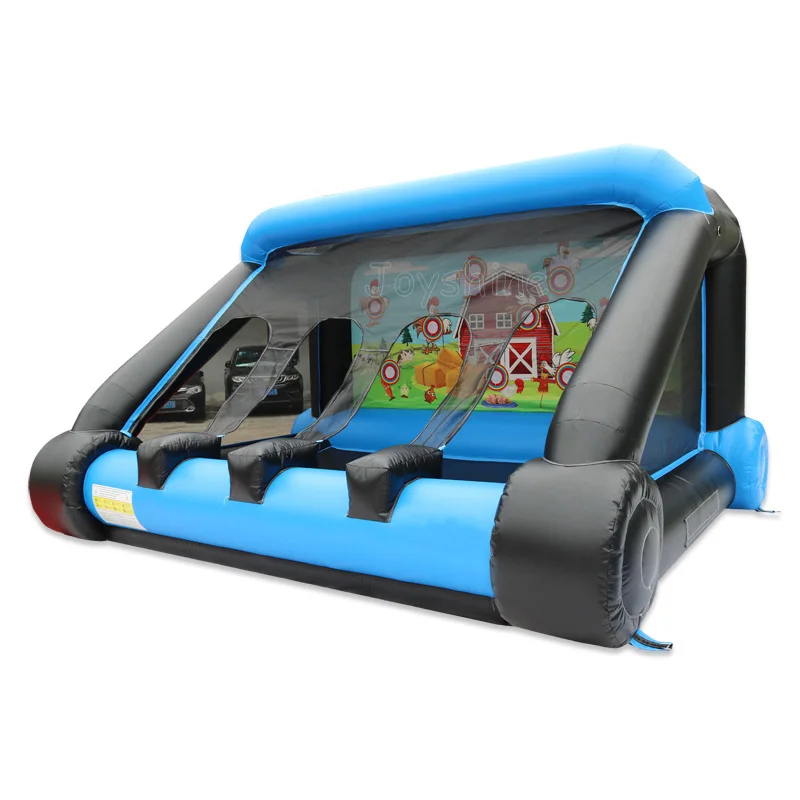 Интерактивный баскетбольный надувной IPS игровой комплект для стрельбы и