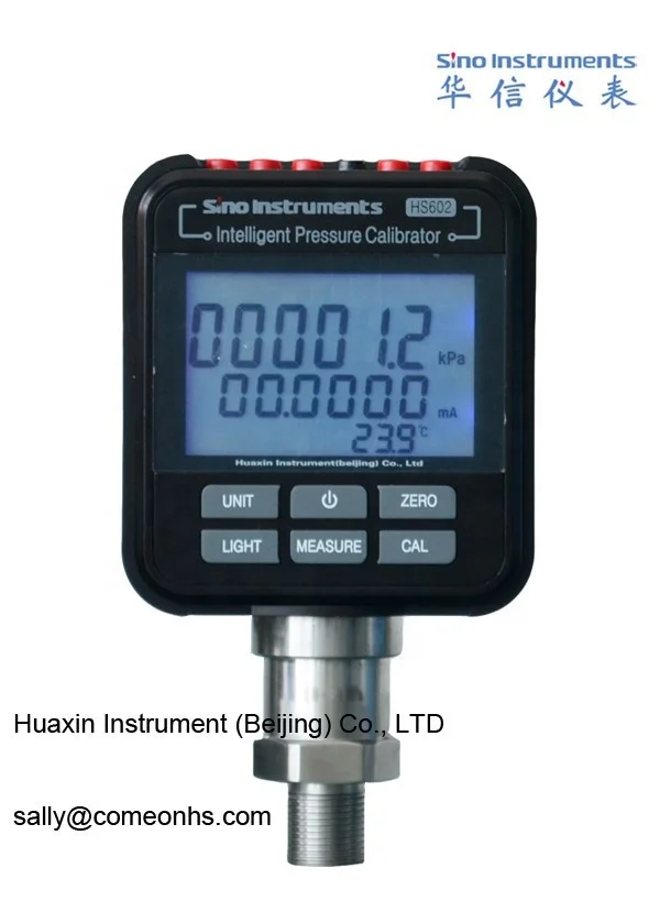hs602 intelligent pressure calibrator