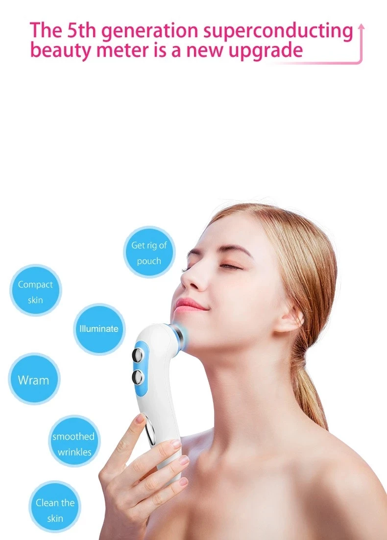 High Frequency Facial Machines,Multifunction Facial Massager Skin Tightening Facial Device LED