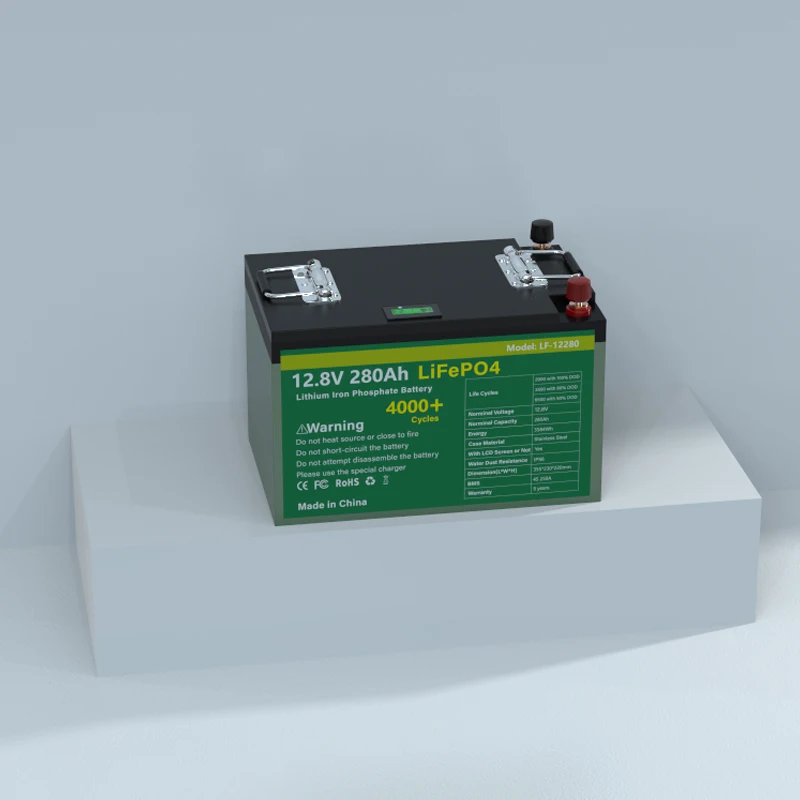
12V 280Ah 300Ah Lifepo4 Litium Li-Po Importar Para Autos 48Voltios 36V Solar Baterie Baterias-De-Litio-72V Lithium Ion Battery 