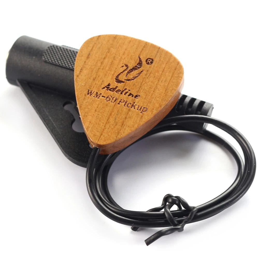 Solid Wood Customization WM 69 Easy to Install Guitar Kahong Drum Ukulele Piezo Pickup Guitar Ukelele Mandolin Adeline CN;GUA