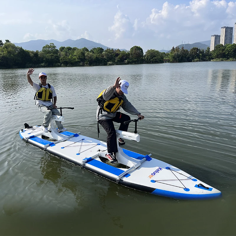 Water Bicycle Scenic Park Playboat Pedal Bicycle Water Viewing Light Bicycle