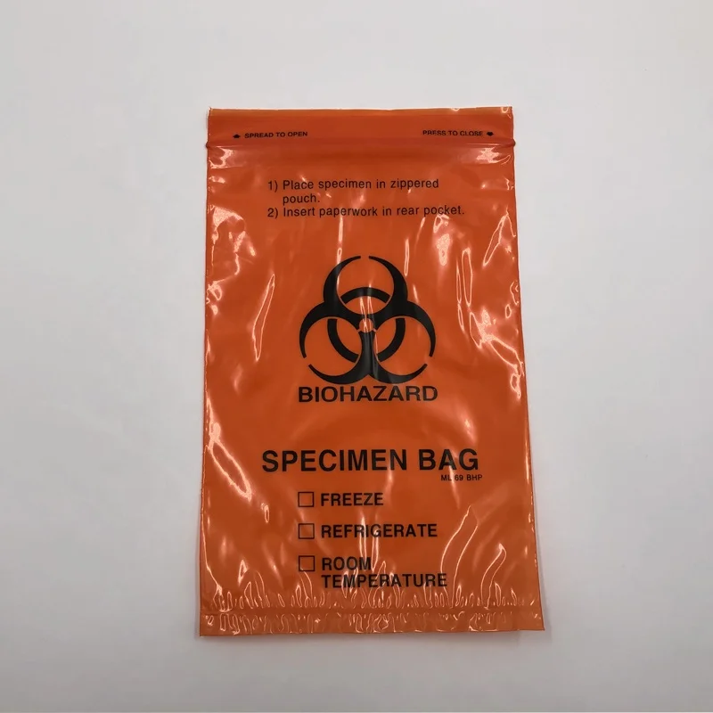 China Manufacturer Eco-friendly Bio plastic Zip-lock Bag Plastic Zipper kangaroo Bag