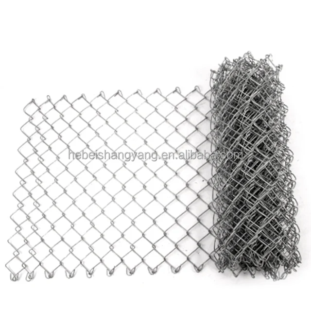 cheapest 6ft 7 ft stainless steel galvanized iron chain link wire mesh fence