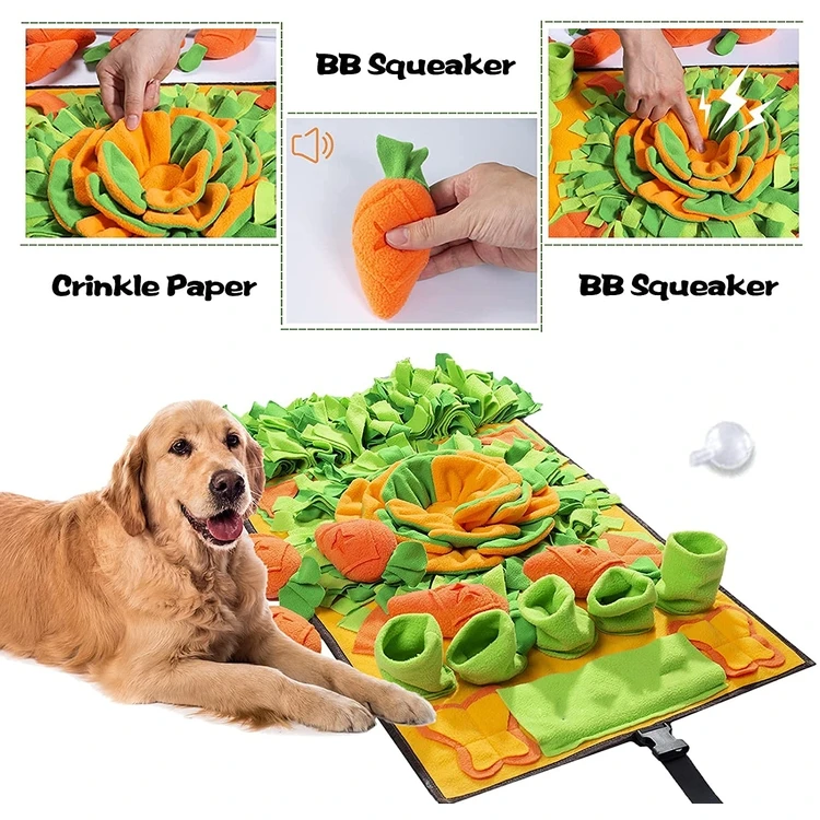 Nice Quality Cheap Price Large Size Good-looking Comfortable Dog Snuffle Feeding And Training Mat For Pet Dogs