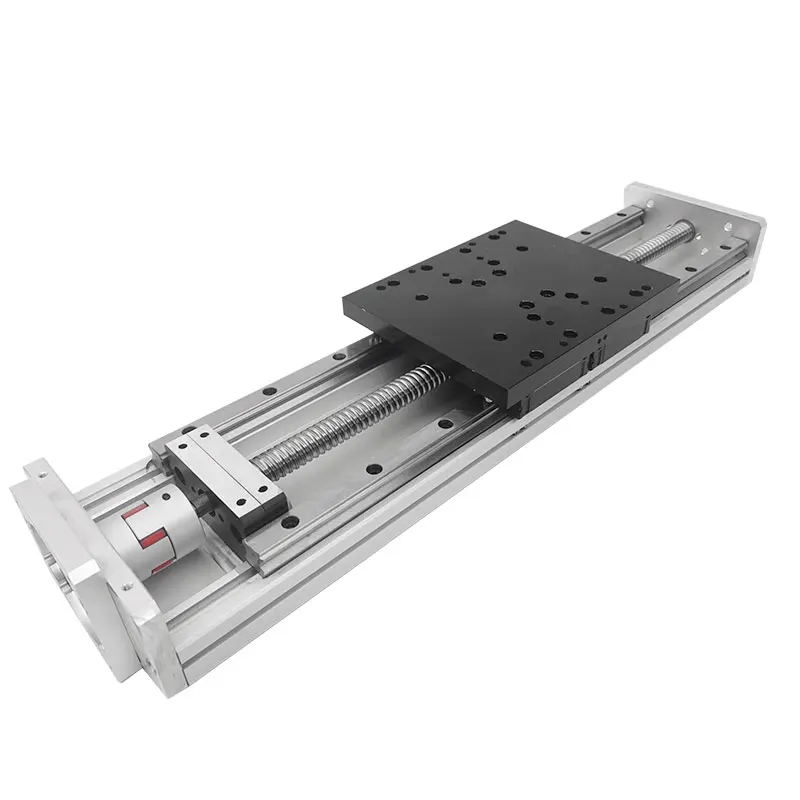 Double slider automatic robot linear guide rail  xyz axis cross sliding table module linear actuator GT150-20 Stepper motor