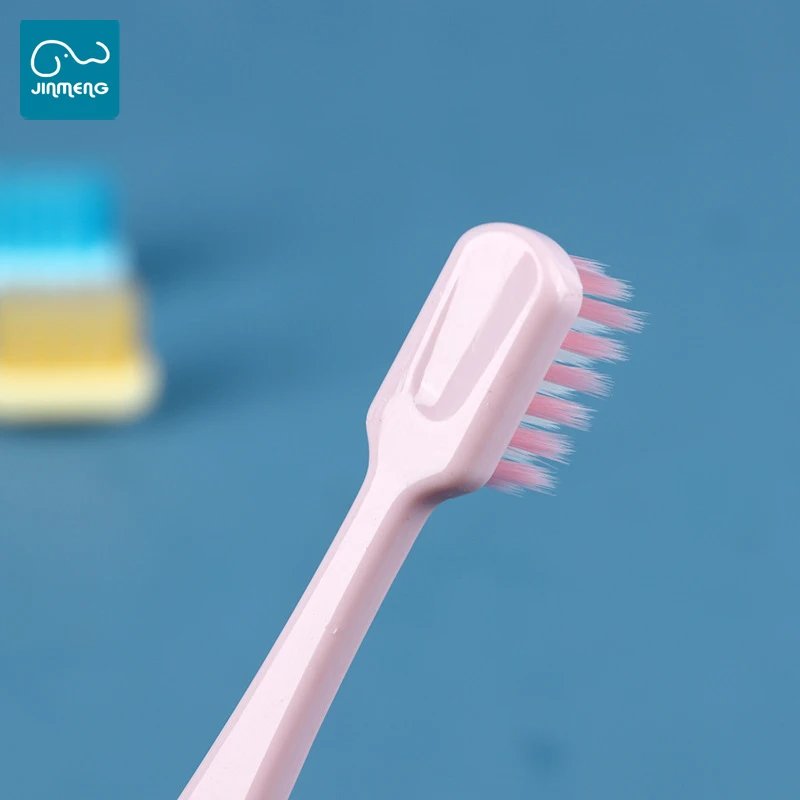 
The best-selling new design children travel soft toothbrush pack 3 