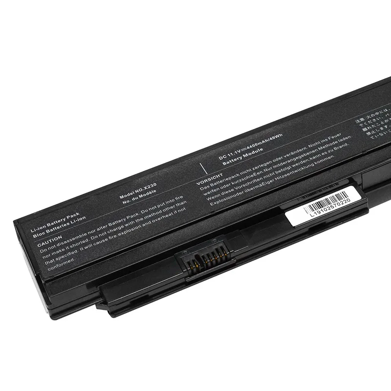 4400mAh 45N1025 Laptop Battery For Lenovo Thinkpad X230 X230i X230S 45N1024 45N1028 45N1029 45N1020 45N1021