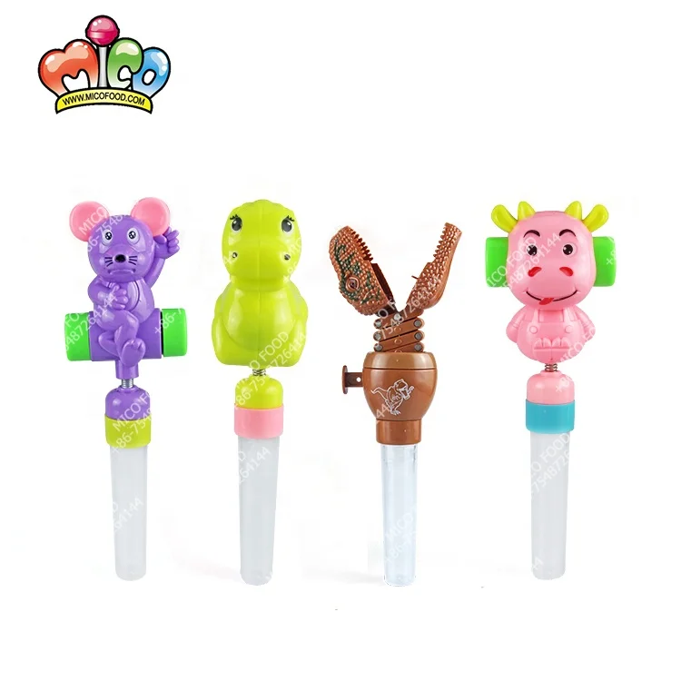 Low Price Interesting Funny Animal Toy With Candy Inside For Kids