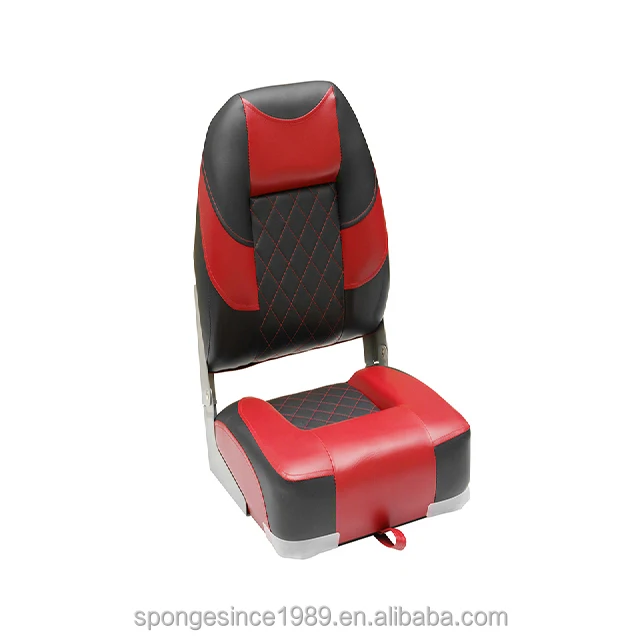 Oem Accept New Arrival Padded Folding Molded Plastic Fishing Chairs for Other Marine Suppliers Folding Boat Seats