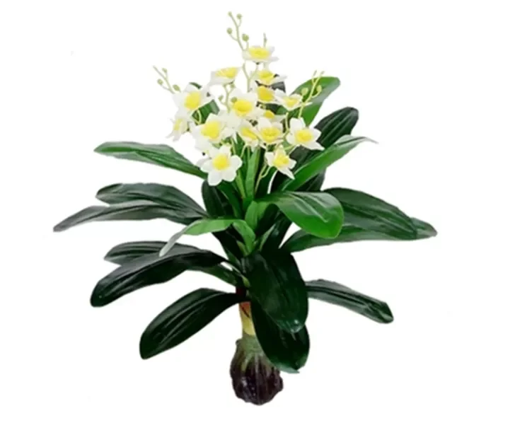 68cm Artificial butterfly orchid bonsai plant flower 5212