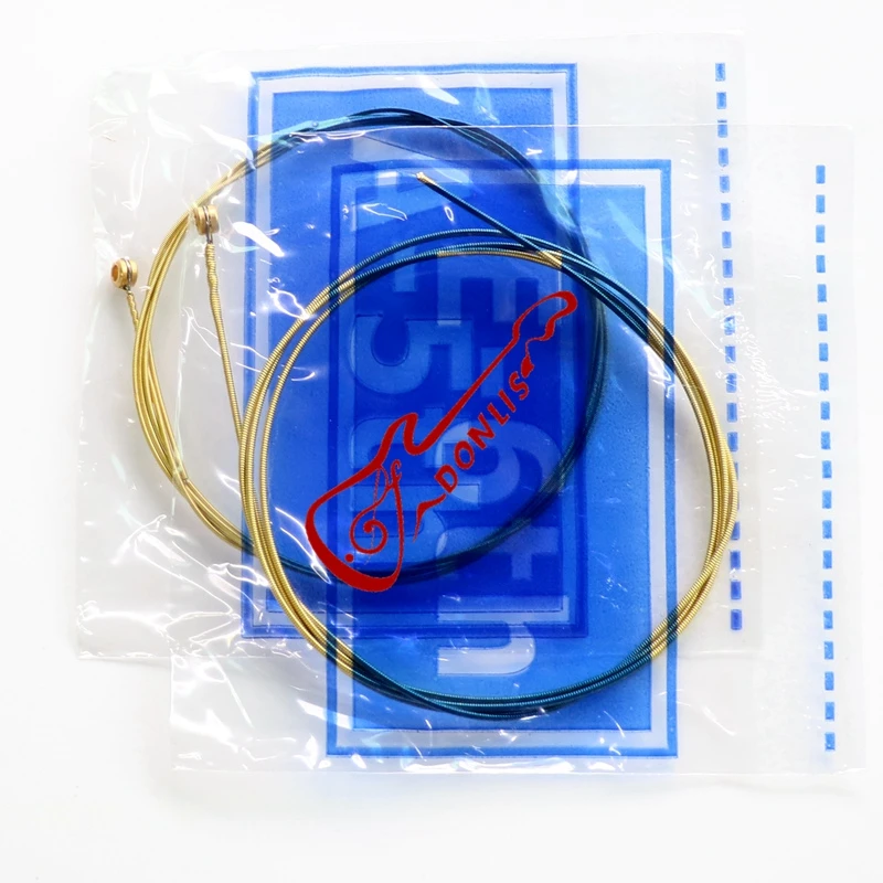 Заводская дешевая акустическая гитарная струна 6 струн 1 комплект 011 Струны для