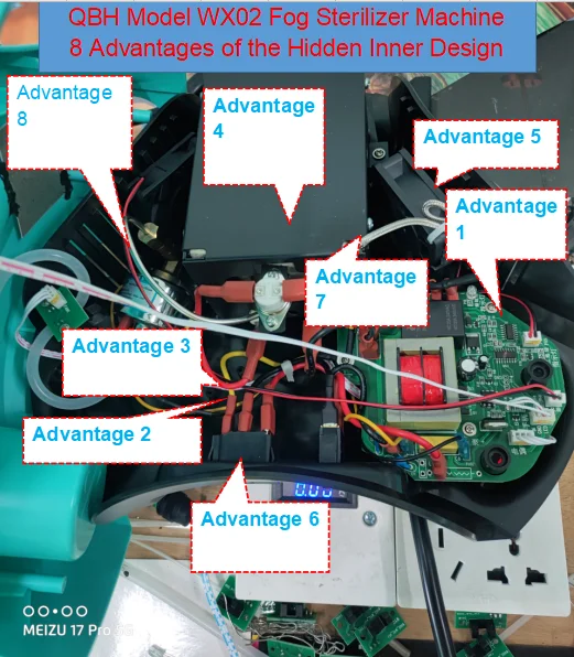 Professional Home Beauty nano Spray Atomizer Multi-scene Atomizer Sprayer Machine Portable Fog Smoke Machine Sprayer for indoor