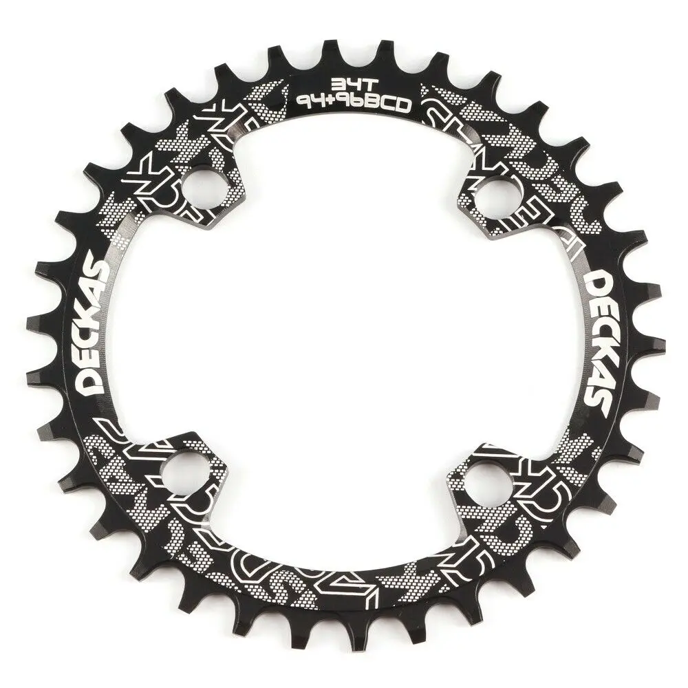 
DECKAS 94+96BCD Chainring Chainwheel Round Oval 32T 34T 36T 38T MTB Bike Bicycle 