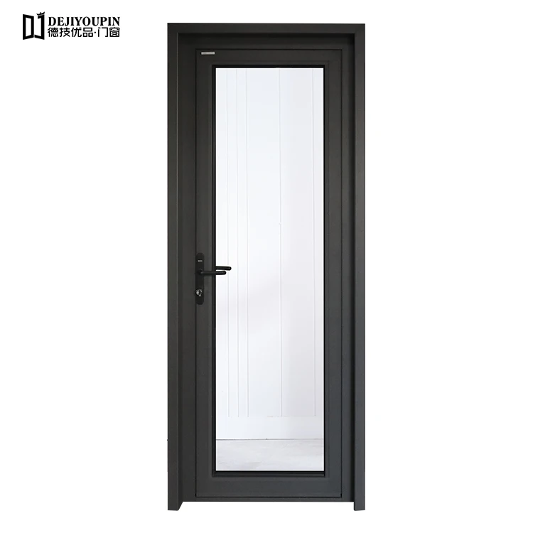 High-end Custom aluminium double glazed pivot exterior french doors