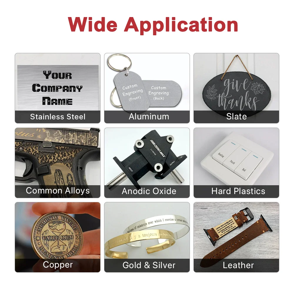 ARGUS Jewelry Laser Marking Machines Enclosed Fiber Optic Metal for Small Business Ideas 50W 100W Raycus Fiber Laser Source