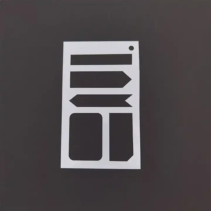 CVP Chinoiserie Custom Drawing Template Letters Painting Stencil