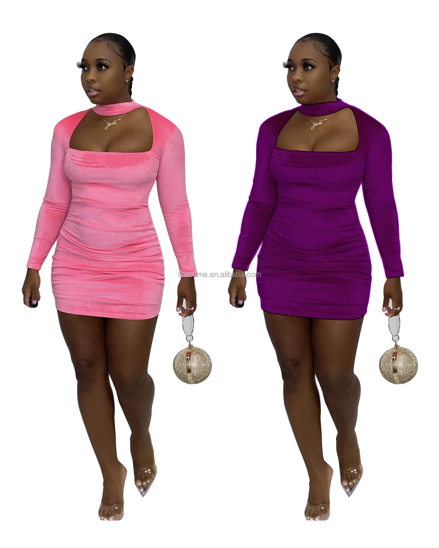 MT89-9309 Новая мода, осень и зима, 2021; Модная пикантная обувь на подкладке с высоким воротником, с вырезами, однотонные цвета, корейский стиль, флис, юбка с запахом повседневные платья