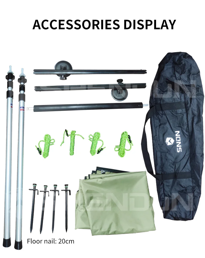 Factory Price Oxford Awning Tent 4x4 Offroad Car Side Awning Outdoor Travelling Camping Car Quick Release Retractable Awning