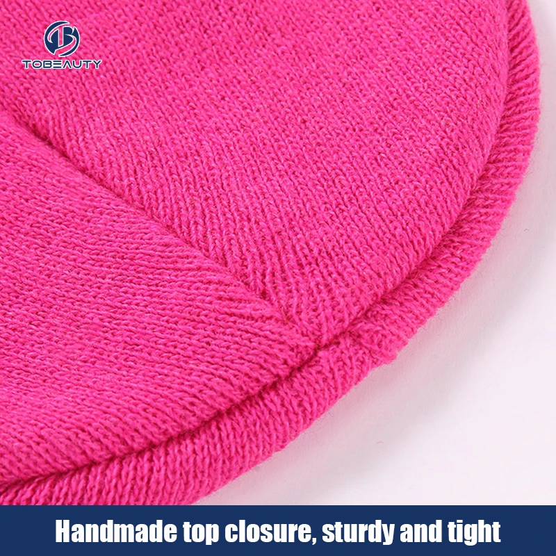 Wholesale Custom Beanies Design Your Own Embroidery Logo Knitted Hat Winter Hat
