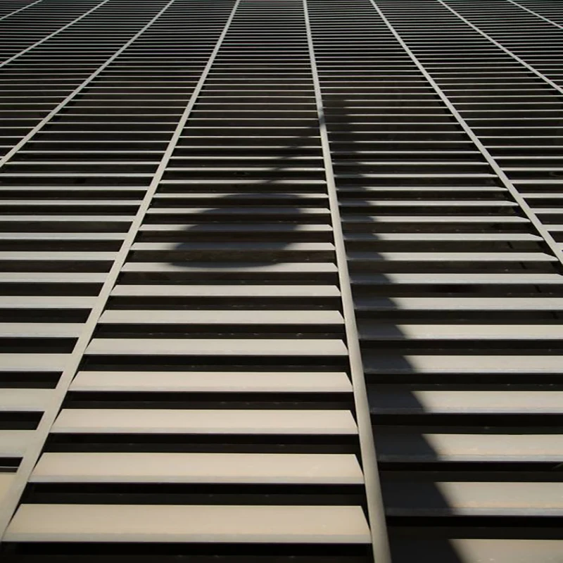 wind driven rain perforamce Double bank louvre window louvres external aluminum louver