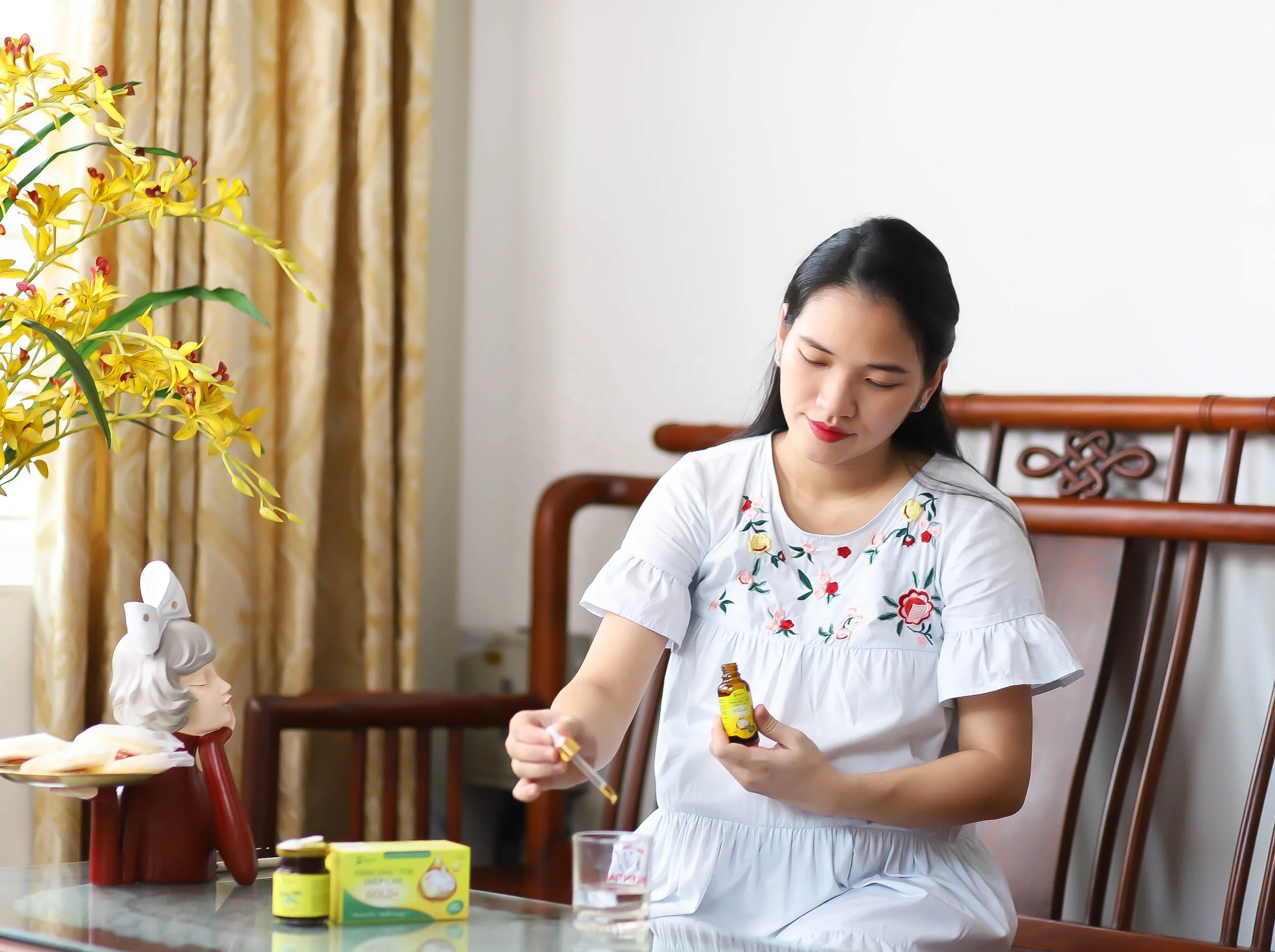 Органическое чесночное масло повышающее сопротивление здоровью из Вьетнама Эфирное Diep Chi