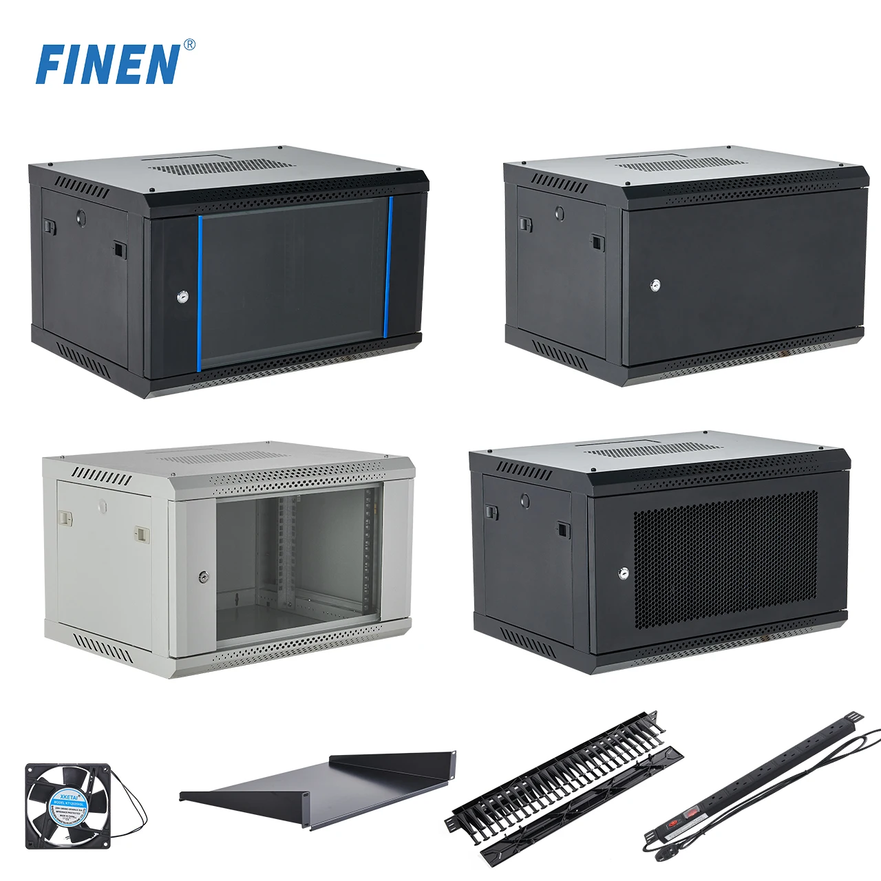 IT Data Nas servers Rack 4U 6U 9U wall mounted network Cabinet