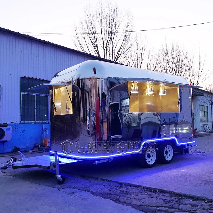 Концессионные прицепы универсальные мобильные пищевые решения Airstream для