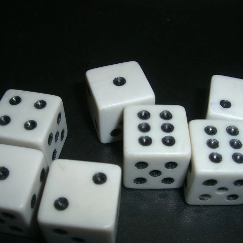 dice plastic dice game dice