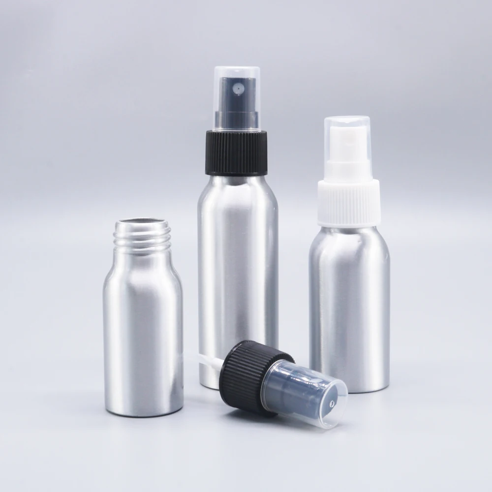 Empty aluminum aerosol spray bottle 80g