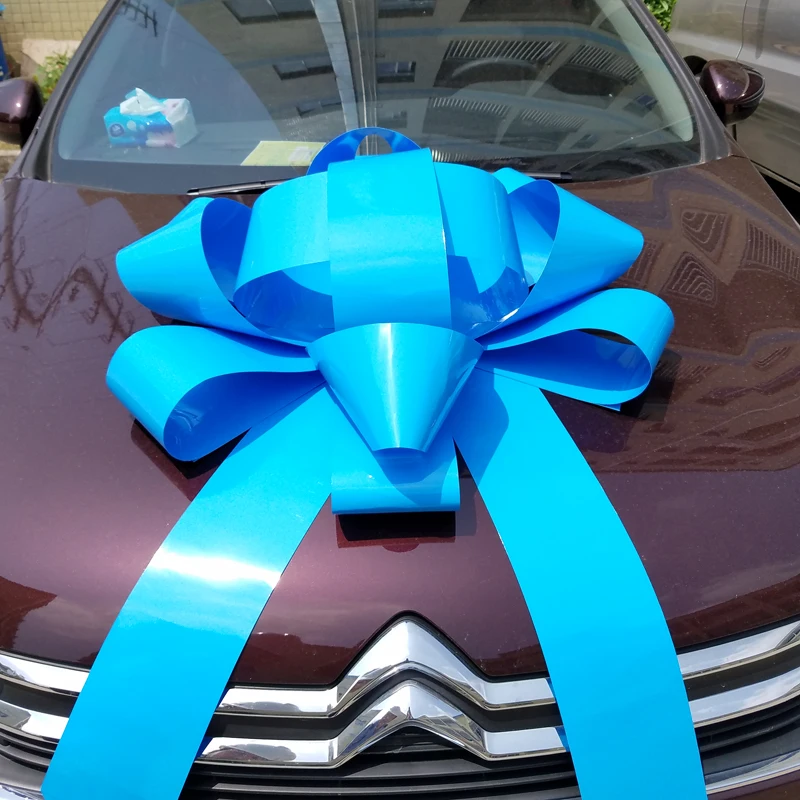 20/23/30 Inch Customized size Big Large Red Gift Wrap Giant Door Car Bow Pull Bow For Really Giant Gift Wrapping