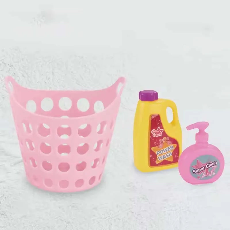 2024 Kids hot sale fun simulation ironing board set toy simulation electric spray iron toy with sound light