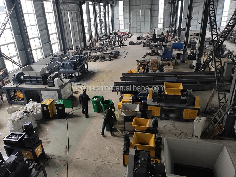 Professional Factory Supply Garbage Crusher Plastic Crusher Rubber Shredder