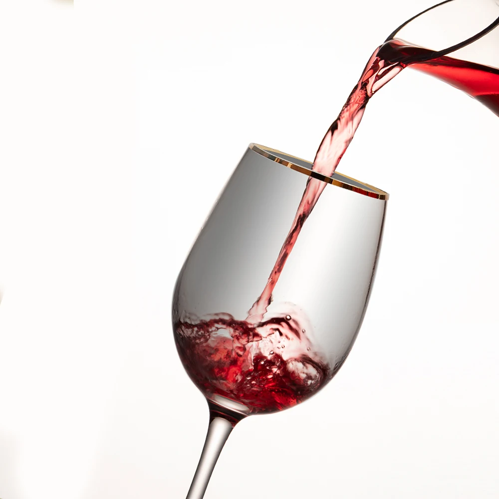 red/blue/white/grey glassware for party