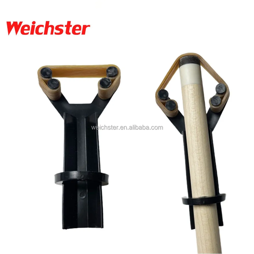 Weichster Rubber Band with Plastic Billiard Cue Tip Clamp