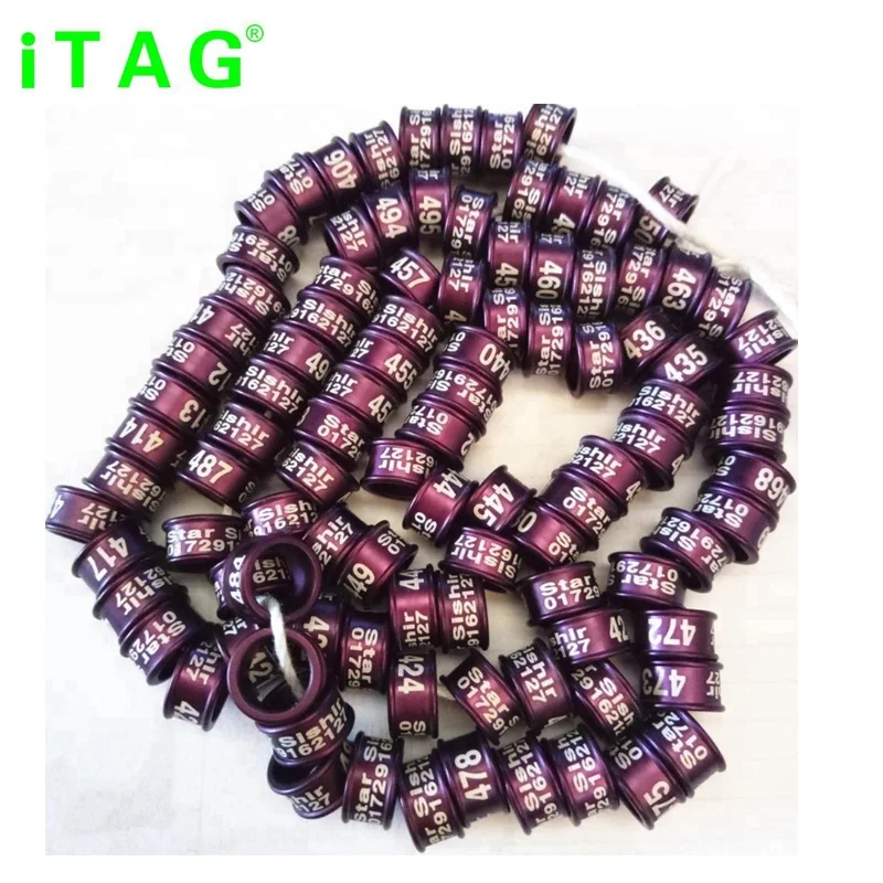 2-15 мм индивидуальный персональный почтовый голубь кольца для ног на ноги влюбленных управление