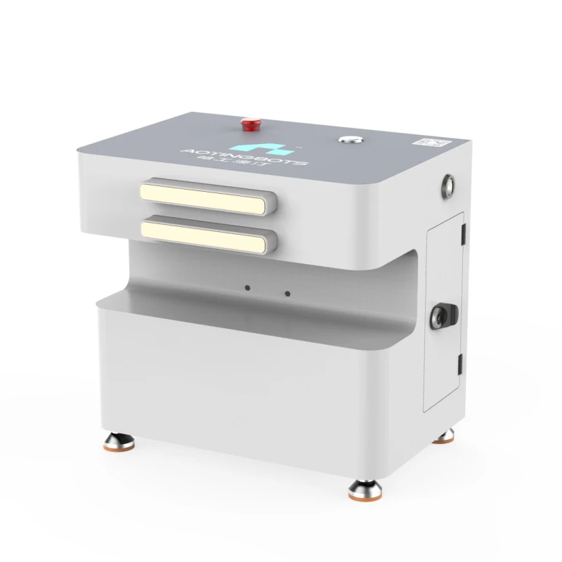 2024 Hot Commercial Walk Behind Electric Autonomous Sweeper Dust Cleaning AI Technology Robot floor Scrubber dryer