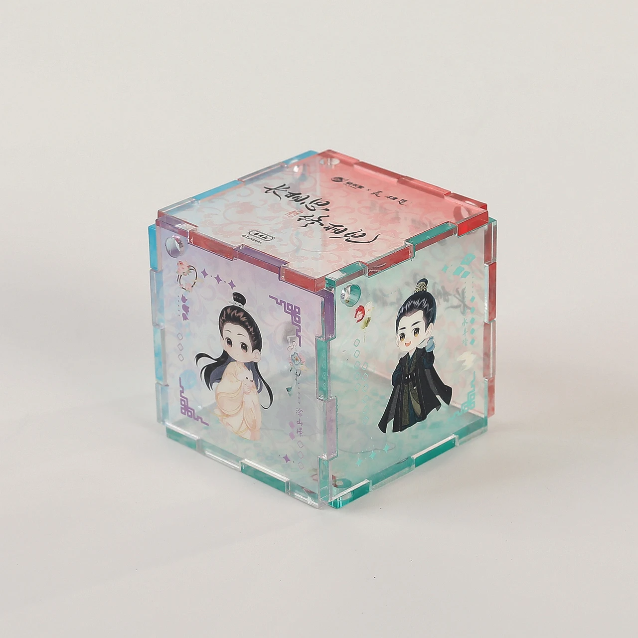 Оптовая Продажа Персонализированные Прозрачные акриловые коробки дисплея настраиваемые пластиковые ремесла для головоломки Игрушечная