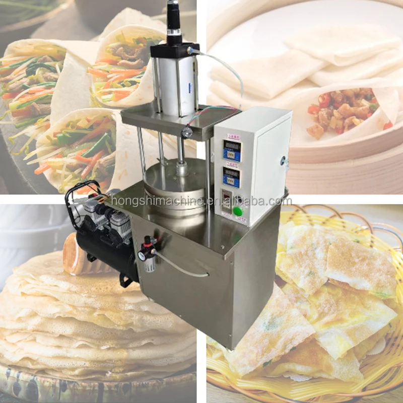 Newest Roti Maker Commercial Corn Tortilla Press Bread Machine Pita Bread Making Machine