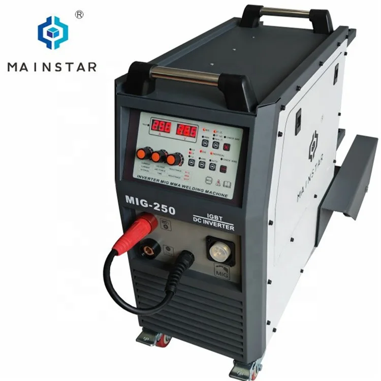 TOP QUALITY Mig Welding Machine Full Digital System 252 MIG Welder Gas And Gasless Flux cord wire NBC 250