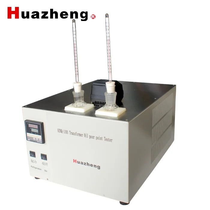 Huazheng Electric Intelligent Solidifying   cloud and pour point test equipment astmd97 pour point tester of transformer oil
