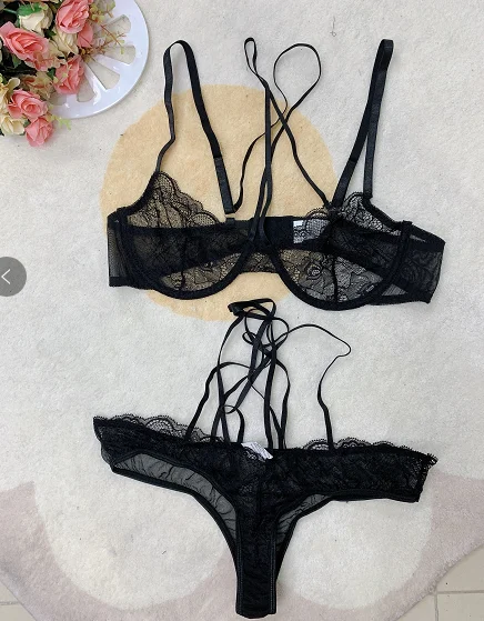 Direct Supplier Factory Sale Womens Underwear Sets Sexy Lace Lingerie With Underwire Bodysuit Used Clothing Bales 100kg Mixed
