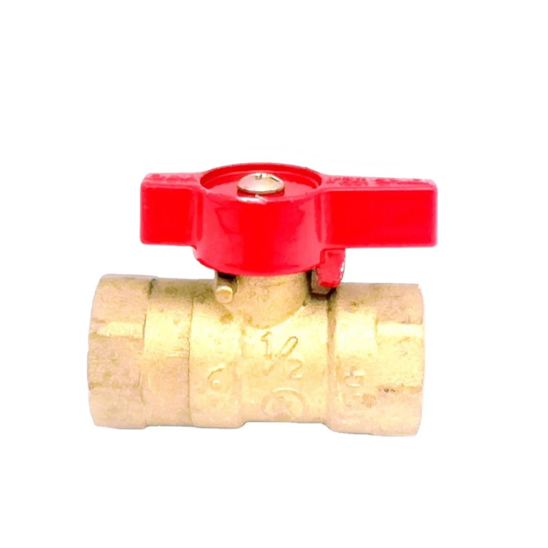 Кухонные газовые запорные клапаны CW617N ручная внутренняя резьба DN15 1/2 шаровые краны газ, латунный газовый шаровой клапан