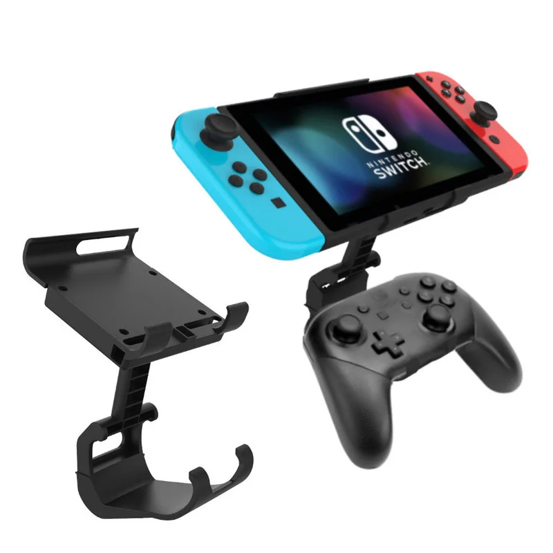 
For Nintend Switch Controller Handle Clip Clamp Phone Mount Holder Free Rotation Gamepad Bracket Stand For Switch Pro NS Llite 