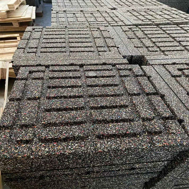 Rubber Safety Tiles Manufacturer 1M X 1M X 15MM Thickness Popular Sales in UK UAE Competitive Price